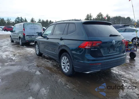 2019 Volkswagen Tiguan 2.0T S from USA, damaged, VIN 3VV0B7AX2KM016376